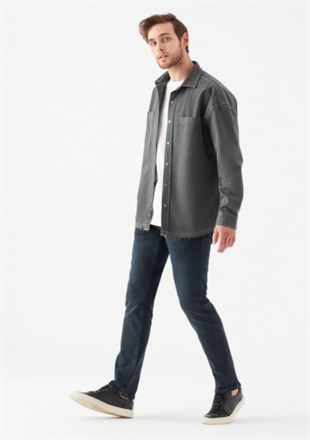 Mavi Marcus Dark Foggy Mavi Jet Black Erkek Pantolon