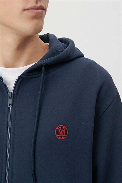 Mavi Fermuarlı Erkek Sweatshirt 066979-70490
