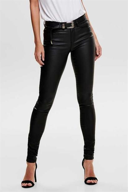 Only Onlanne K Mıd Waıst Coated Kadın Pantolon