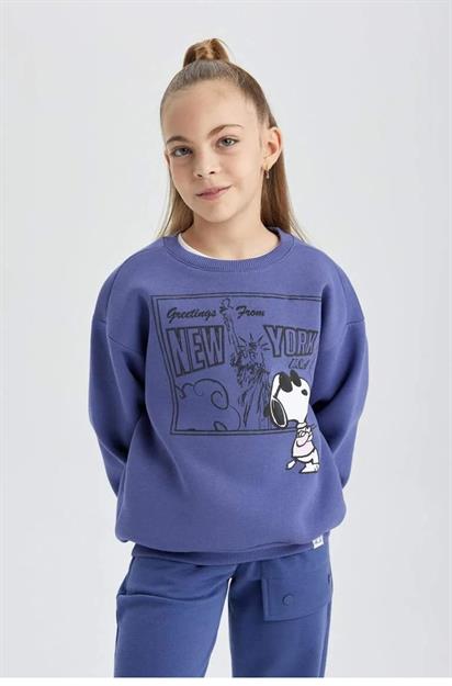 Defacto Kız Çocuk Sweatshirt