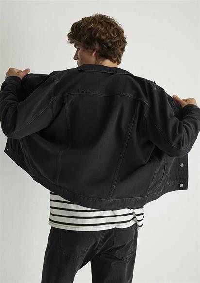 Mavi Ray Smoke College Erkek Jean Ceket  0110273-85218