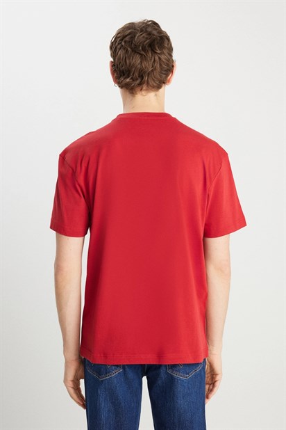 Wrangler Small Logo Bisiklet Yaka T-shirt W7NM203877600