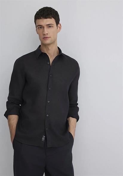 Mavi Erkek Uzun Kol Kot Gömlek 0211466-900