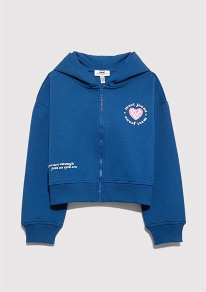 Mavi Jeans Baskılı Kapüşonlu Sweatshirt-7S10172-70770