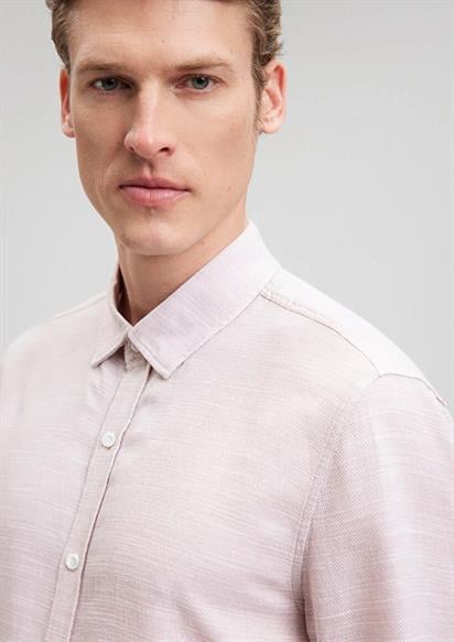 Mavi Uzun Kol Mocha Mousse Erkek Gömlek