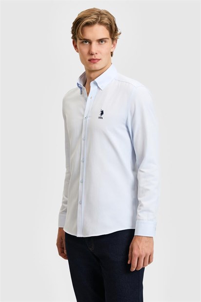 U.S. Polo Assn. Erkek Dokuma Gomlek PU-8946