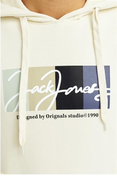 Jack&Jones Orıgınals Jorportland Block Erkek Sweatshirt 12262421