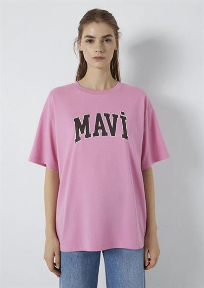 Mavi Mavi Baskılı Kadın T-shirt 1600843-71063