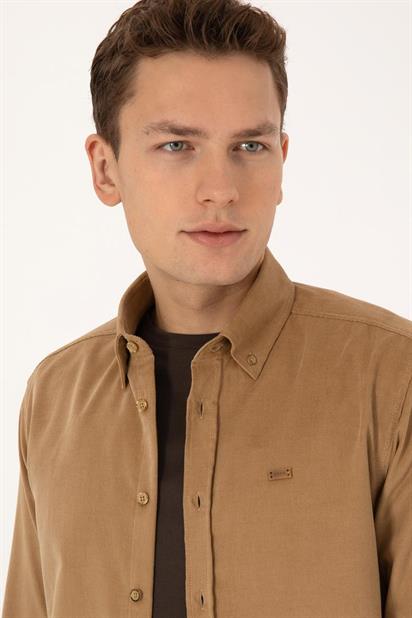 U.S Polo Assn. Erkek Dokuma Gömlek