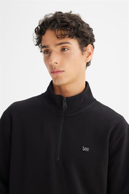 Lee Erkek Pike Interlock Half Zip Sweatshirt L2520312001
