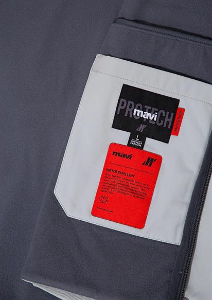 Mavi Dik Yaka Erkek Ceket-0110361-70075