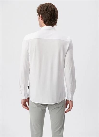 Mavi Uzun Kol Erkek Gömlek 0210329-620