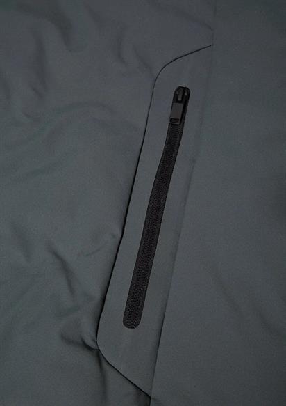 Mavi Kapüşonlu  Yosun Yeşili Erkek Mont 0110651-71598