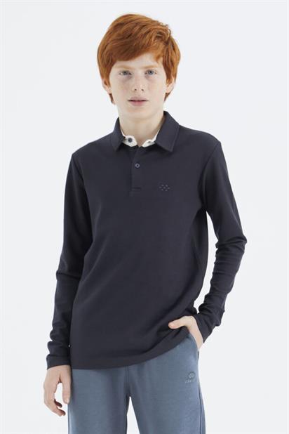 Tommy Life çocuk Polo Yaka Uzun Kol T-shirt