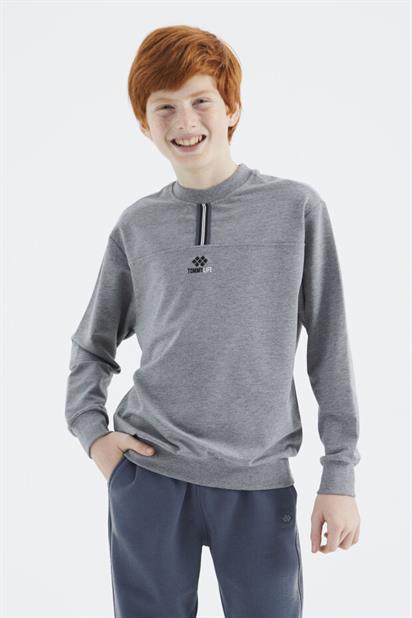 Tommy Life çocuk O Yaka Uzun Kol T-shirt