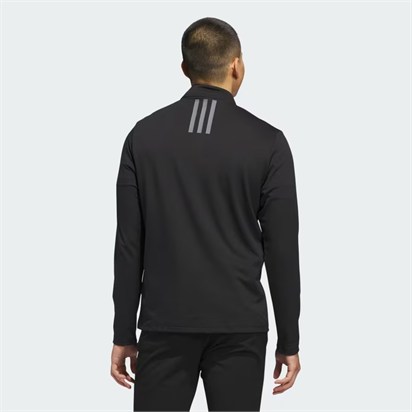 Adidas Perf 3Strıpe Qz  Black Erkek Sweatshirt KC5554