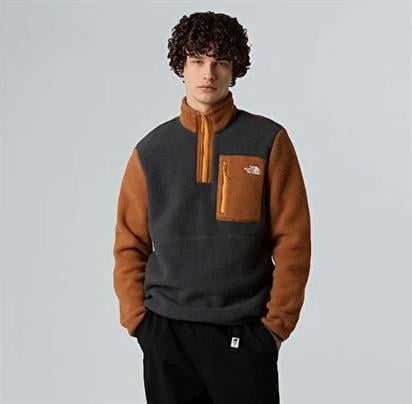 The North Face M Yumıorı Yarım Fermuarlı Erkek Polar NF0A883SEOF1