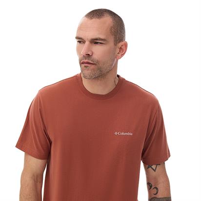 Columbia  Csc M Basıc Sm Logo Brushed Ss Tee Erkek Kısa Kollu T-Shirt