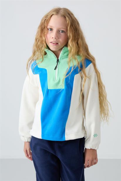 Tommy Life Kız Garson Dik Yaka  Sweat