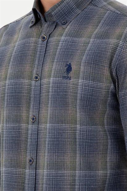 U.S. Polo Assn. Erkek Dokuma Gömlek