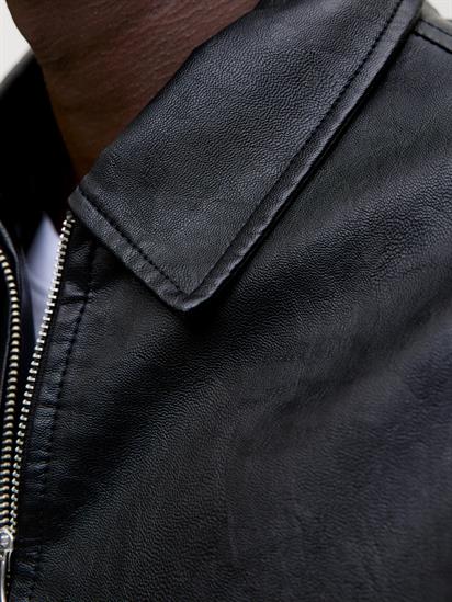 Jack&Jones Jjleon Pu Bomber Erkek Ceket 12289182