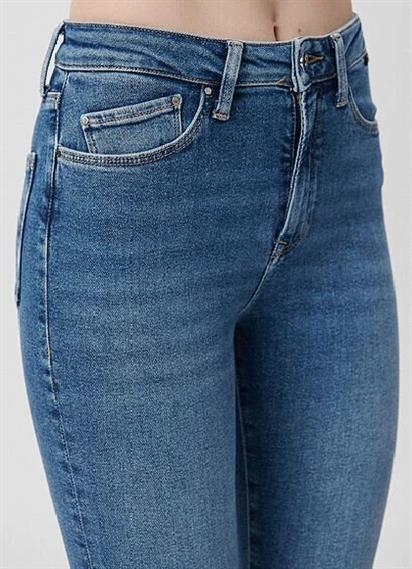 Mavi Serenay Mid Brushed Gold Shape Kadın Pantolon 100980-82194