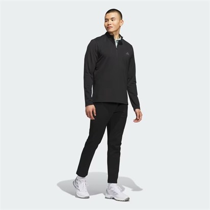 Adidas Perf 3Strıpe Qz  Black Erkek Sweatshirt KC5554