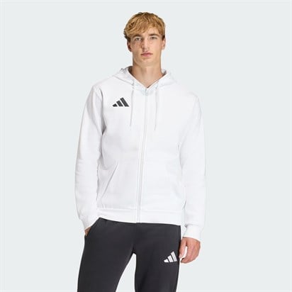 Adidas Ent26 Fz Hood Whıte/Black Erkek Sweatshirt KF5943