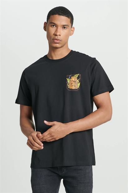 Lee Bisiklet Yaka Erkek T-shirt L241578001