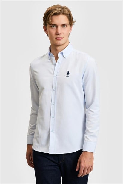 U.S. Polo Assn. Erkek Dokuma Gomlek PU-8946