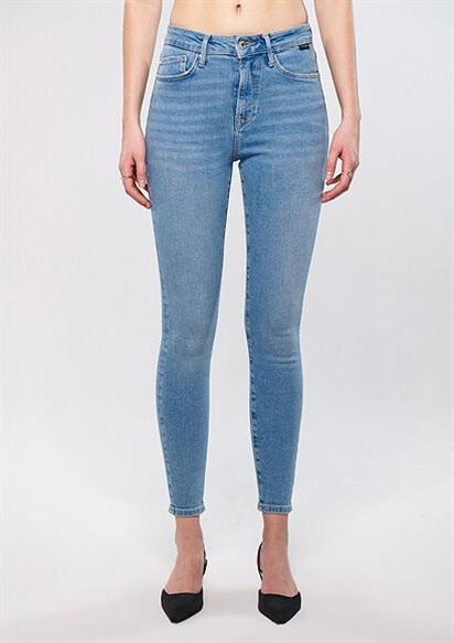 Mavi Serenay Mid Used Gold Shape Kadın Kot Pantolon