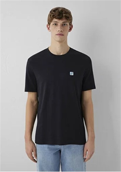 Mavi Pro Baskılı Erkek T-shirt-0620056-900