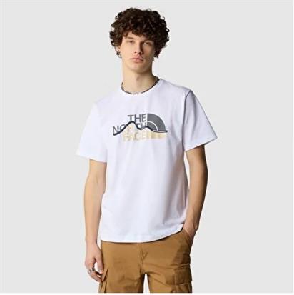 The North Face M S/S Mountaın Lıne  Erkek T-Shirt NF0A87NTFN41