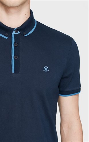 Mavi Polo Tişört Gece Lacivert
