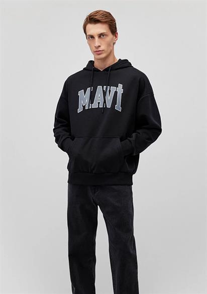 Mavi Logo Baskılı Erkek Sweatshirt 067149-902