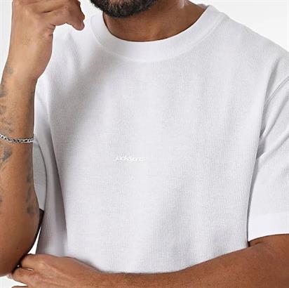 Jack&Jones Core Jcotarmac Fabrıc Tee Ss Crew Neck Erkek T-Shirt 12273217