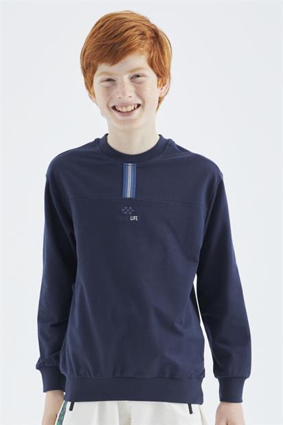 Tommy Life çocuk O Yaka Uzun Kol T-shirt