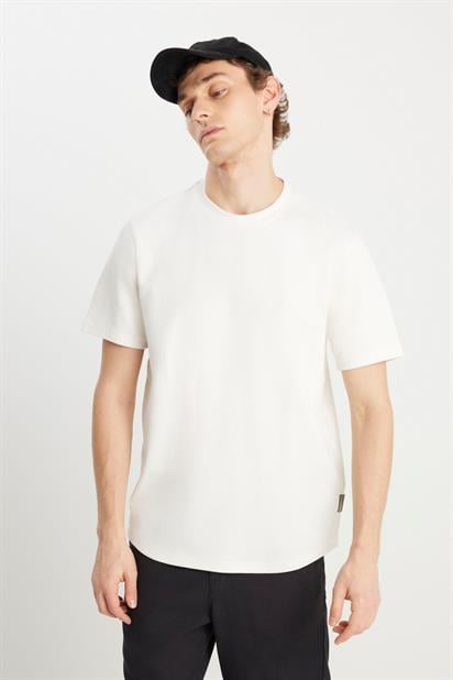 Wrangler Relaxed Fit Dokulu Basic Erkek T-shirt