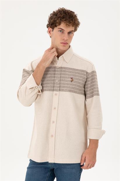 U.S Polo Erkek Dokuma Gömlek