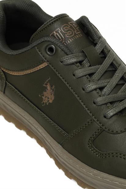 U.S Polo Assn. Belo 5PR Haki Erkek Sneaker
