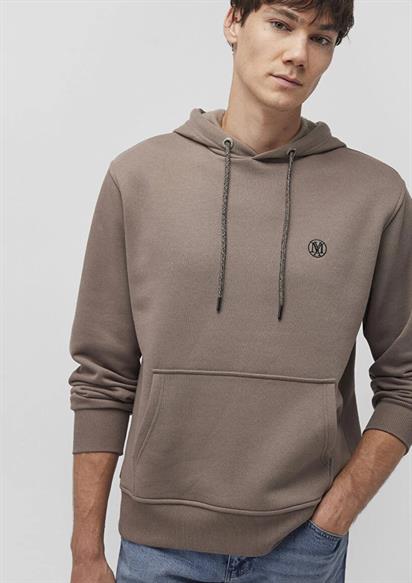 Mavi Kapişonlu Unisex Sweatshirt