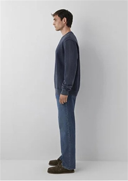 Mavi Bisiklet Yaka  Erkek Sweatshirt 0S20102-70489