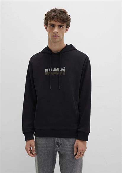 Mavi Mavi Kapüşonlu  Siyah Erkek Sweatshirt 0S10395-900