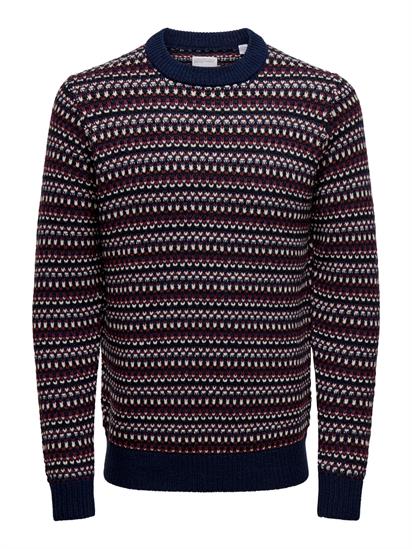 Only Sons Erkek Örgü Kazak-22027268