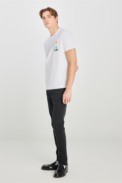 Lee Regular Fit Grafik Baskılı Erkek T-shirt