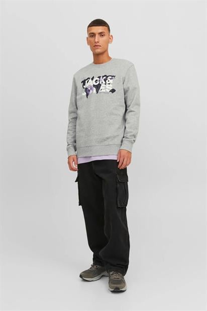 Jack&Jones Core Jcodust  Erkek Sweatshirt 12240211