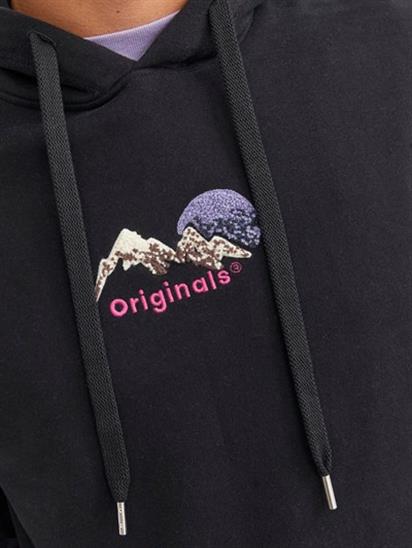 Jack&Jones Orıgınals Jorsılverlake  Hood Erkek Sweatshirt 12242357