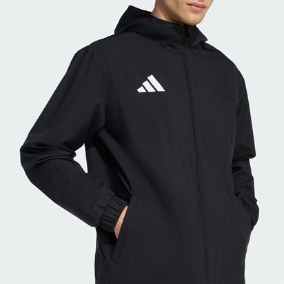 Adidas ENT26 Aw Jkt Black/Whıte Erkek Ceket JZ9101