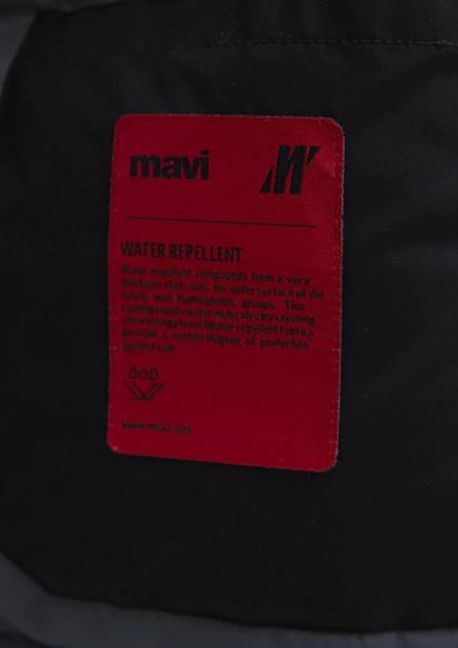 Mavi Kapüşonlu  Jet Siyah Erkek Mont 0110615-71379