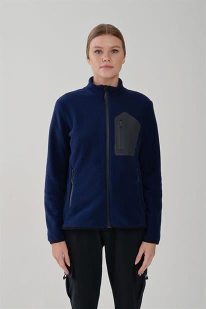 Exuma Kadın Tam Fermuarlı Polar 2322003